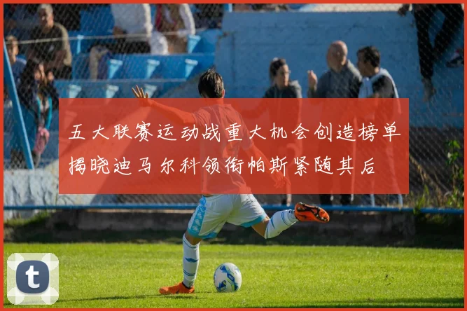 五大联赛运动战重大机会创造榜单揭晓迪马尔科领衔帕斯紧随其后